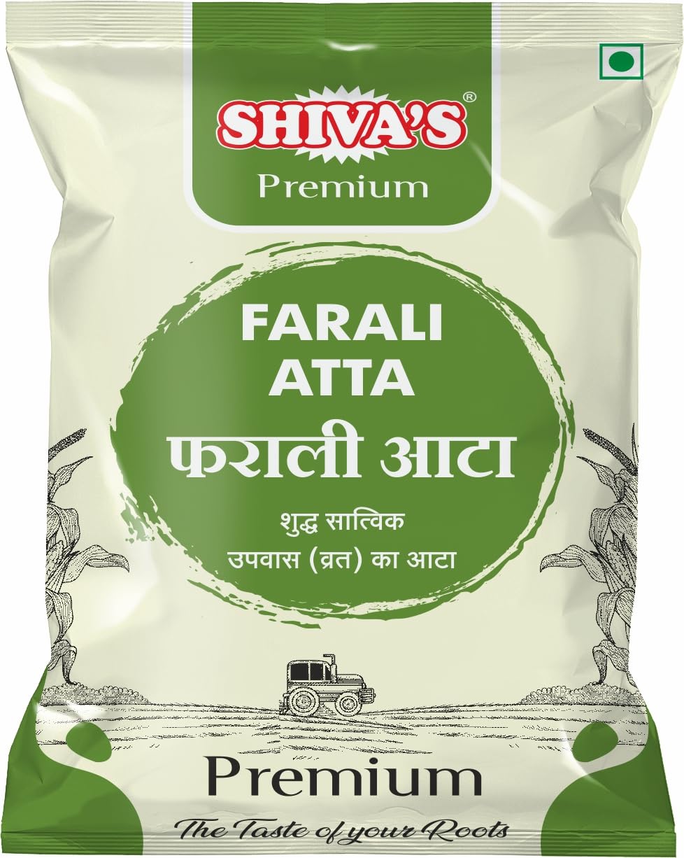 Shivas Premium Farali Atta | Fasting Flour- 500 gm | 100% Vegetarian, Gluten Free, Vegan, No Preservative, No Artificial Flavours, No Artificial Colors, No MSG (B0DJ1PCPF2) Amazon Price History, Amazon Price Tracker