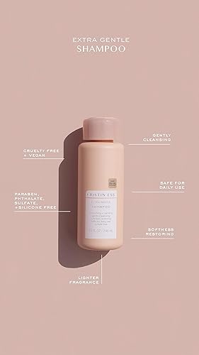 Miniatura 3 de Kristin Ess Champú extra suave para pieles sensibles + cuero cabelludo, limpia suavemente, champú nutritivo + calmante, vegano, sin sulfatos, seguro
