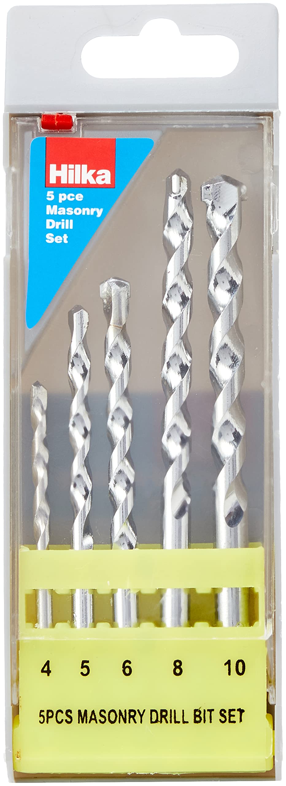 Hilka Neutral 49805005 Masonry Drill Bit Set