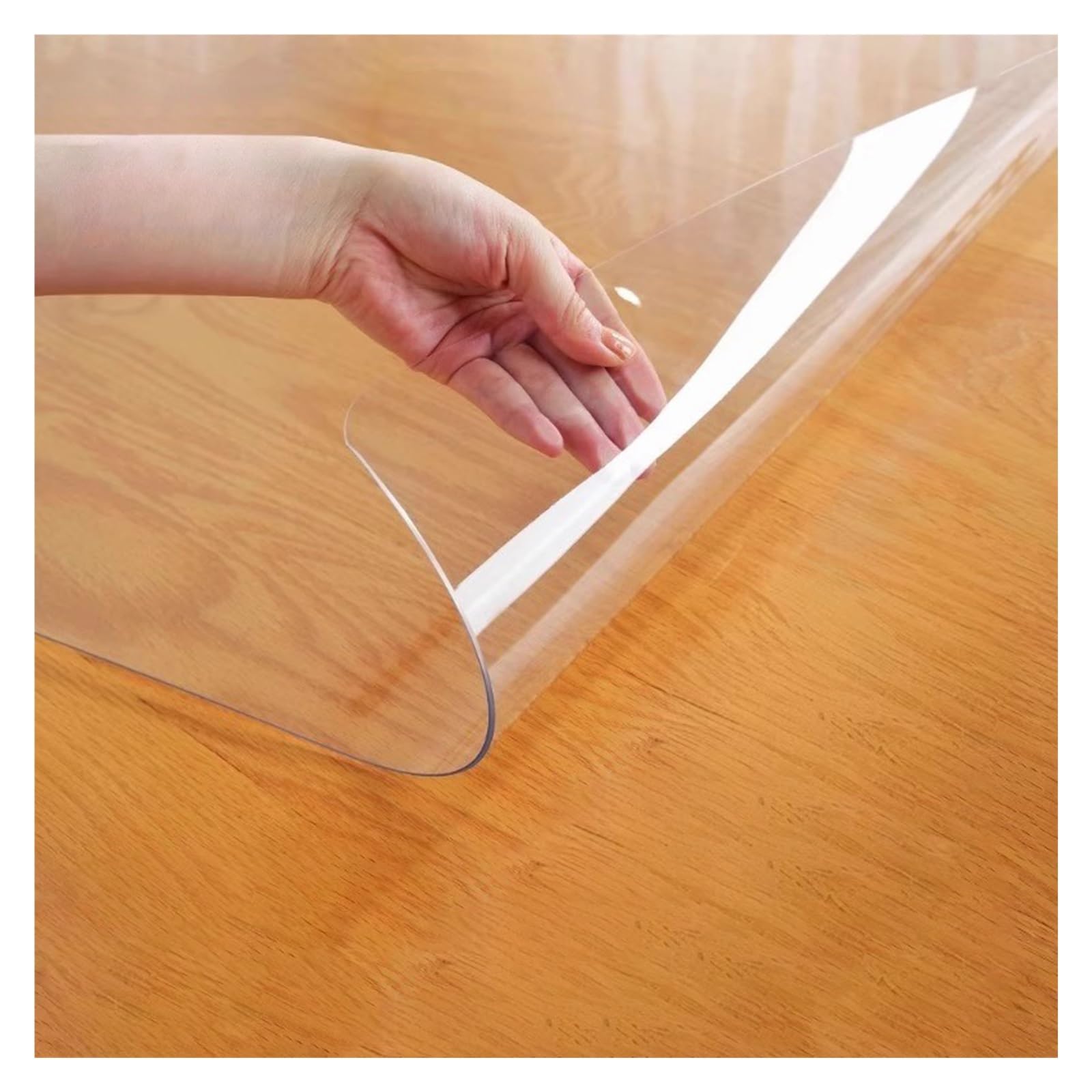 Tapis de sol transparent contre les rayures de chaise de bureau