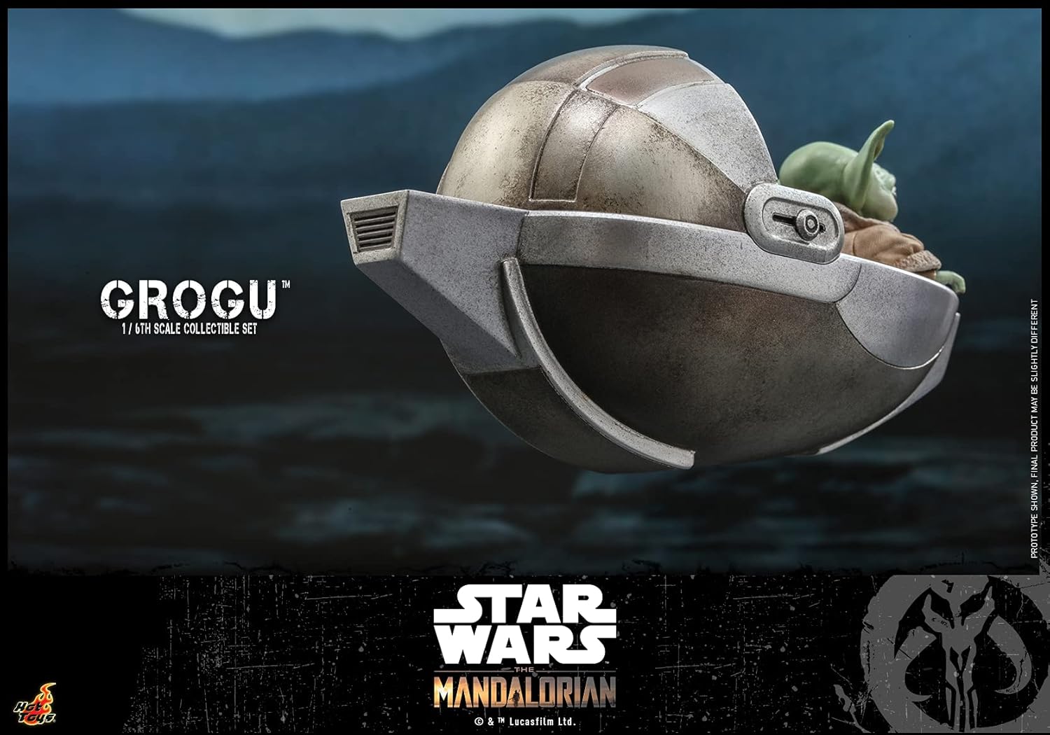 TV Masterpiece Mandalorian Grogoo & Accessory Set 1/6 Scale Figure Green (HT908288)