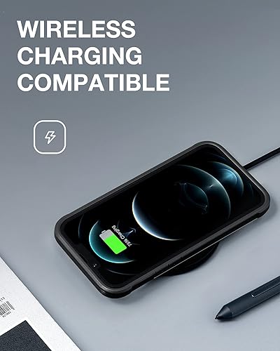 Miniatura 6 de Raptic Funda protectora compatible con iPhone 12 y iPhone 12 Pro, protección contra golpes, marco de aluminio duradero, probado en caídas de 10