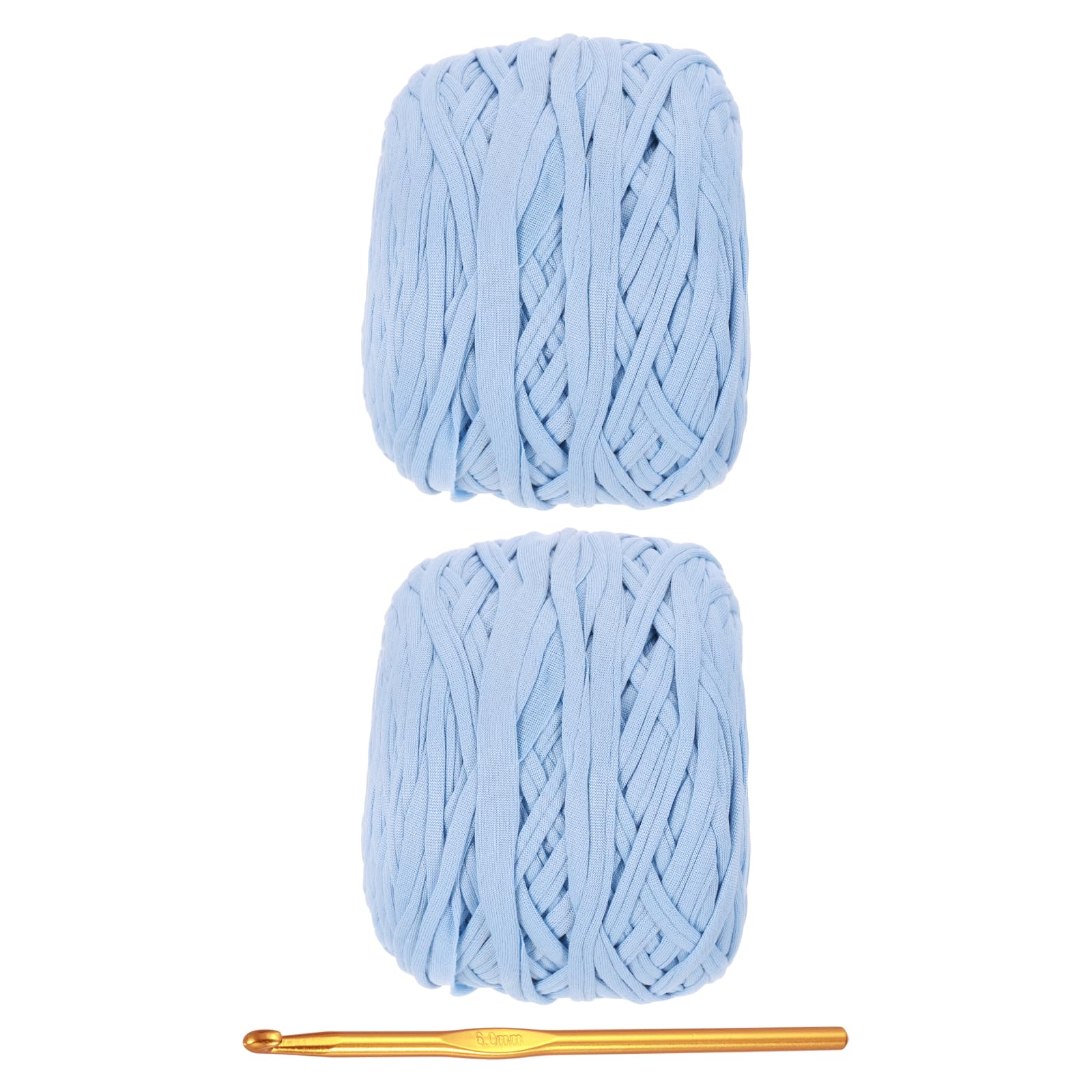 PATIKIL T-Shirt Yarn for Crocheting with 1 Crochet Hook