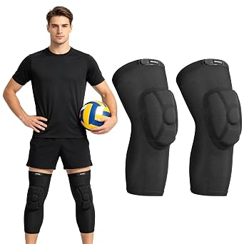 ONTYZZ Knee Pad for Women Men, Breathable Knee Pad, Anti-Slip Compression Knee Braces for Basketball Volleyball Baseball Fitness Cycling, M