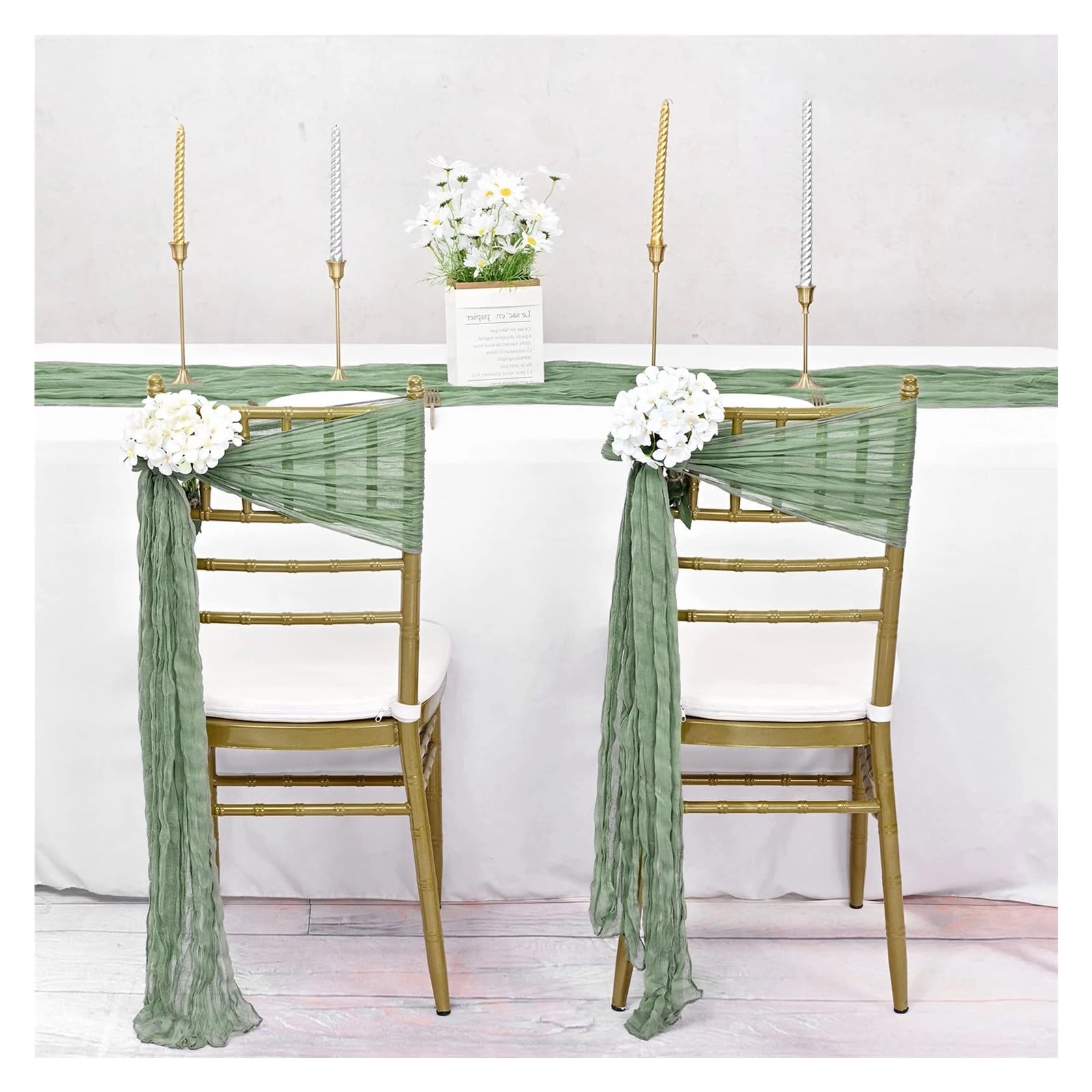 Fiocchi Sedie Matrimonio 10 Pezzi 30x275cm Viola Decorazione Sedia Matrimonio Garza Garza Sedia Fasce Sedia Fiocco Sedia Copertura for Festa di ricevimento(Beige)