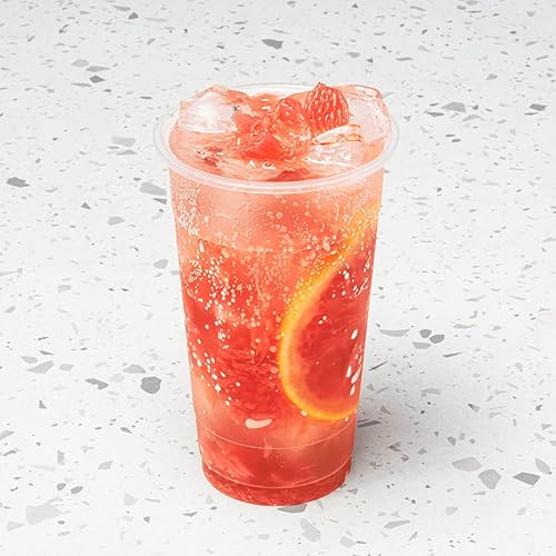 Miniatura 2 de Karat C1012-K Vasos traslúcidos de polipropileno, con bordes en U, 24 onzas, 700 cc (3.74 pulgadas), 1,000 unidades.