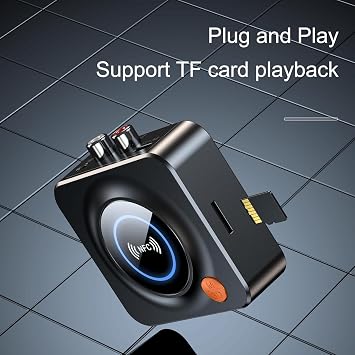 Coverzone Bluetooth Receiver, Bluetooth Adapter for HI-FI, Blue tooth Receiver for Speakers, Home Stereo System (3.5mm AUX, RCA, TF, NFC) C52