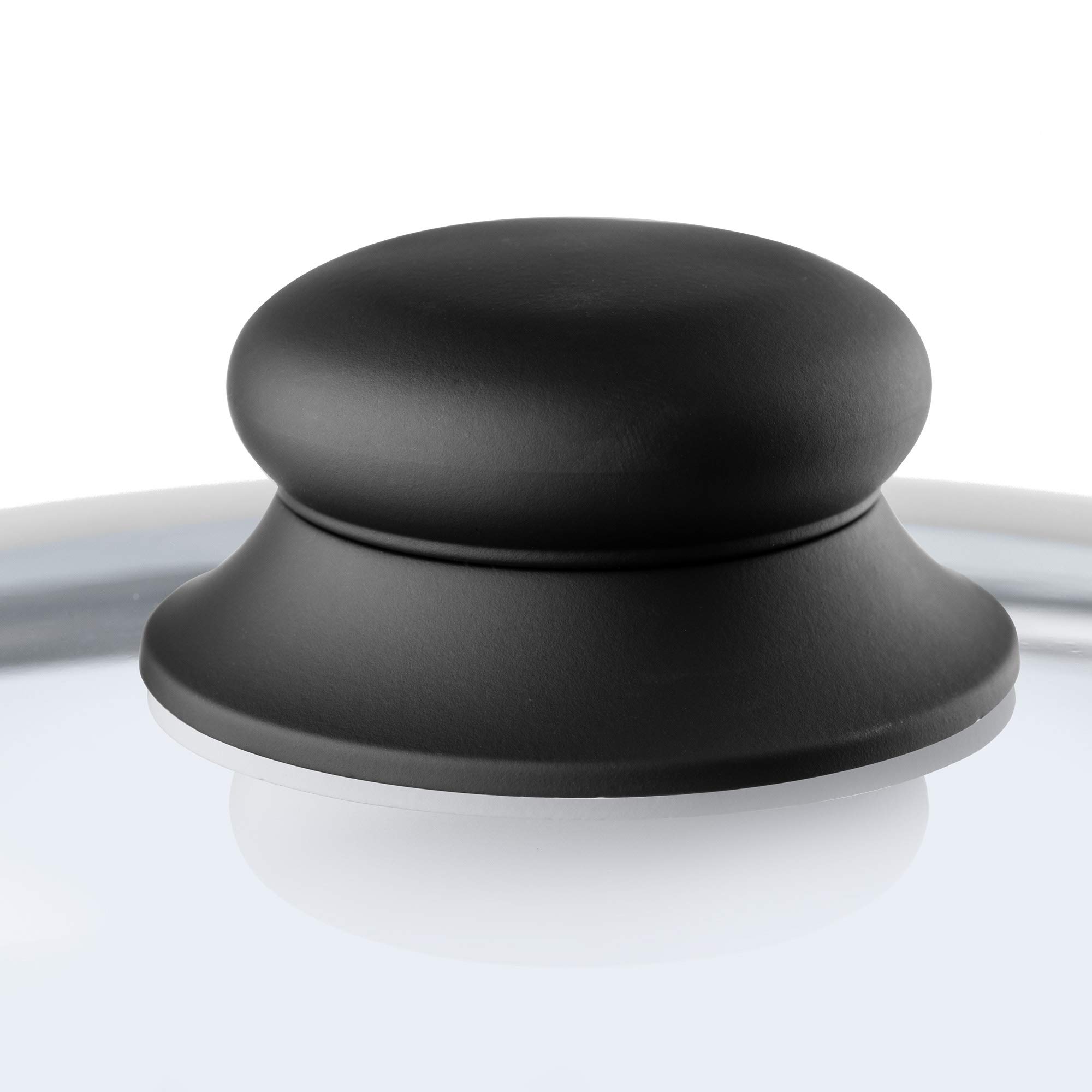 Coperchio In Vetro KADAX 16cm | Universale Con Manico | Resistente Al Calore | Per Pentole E Padelle - Foto 6