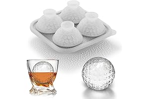 Novelty Golf Gifts Ball Ice Maker Mold: Cool Chilly Solution for Golf Enthusiasts