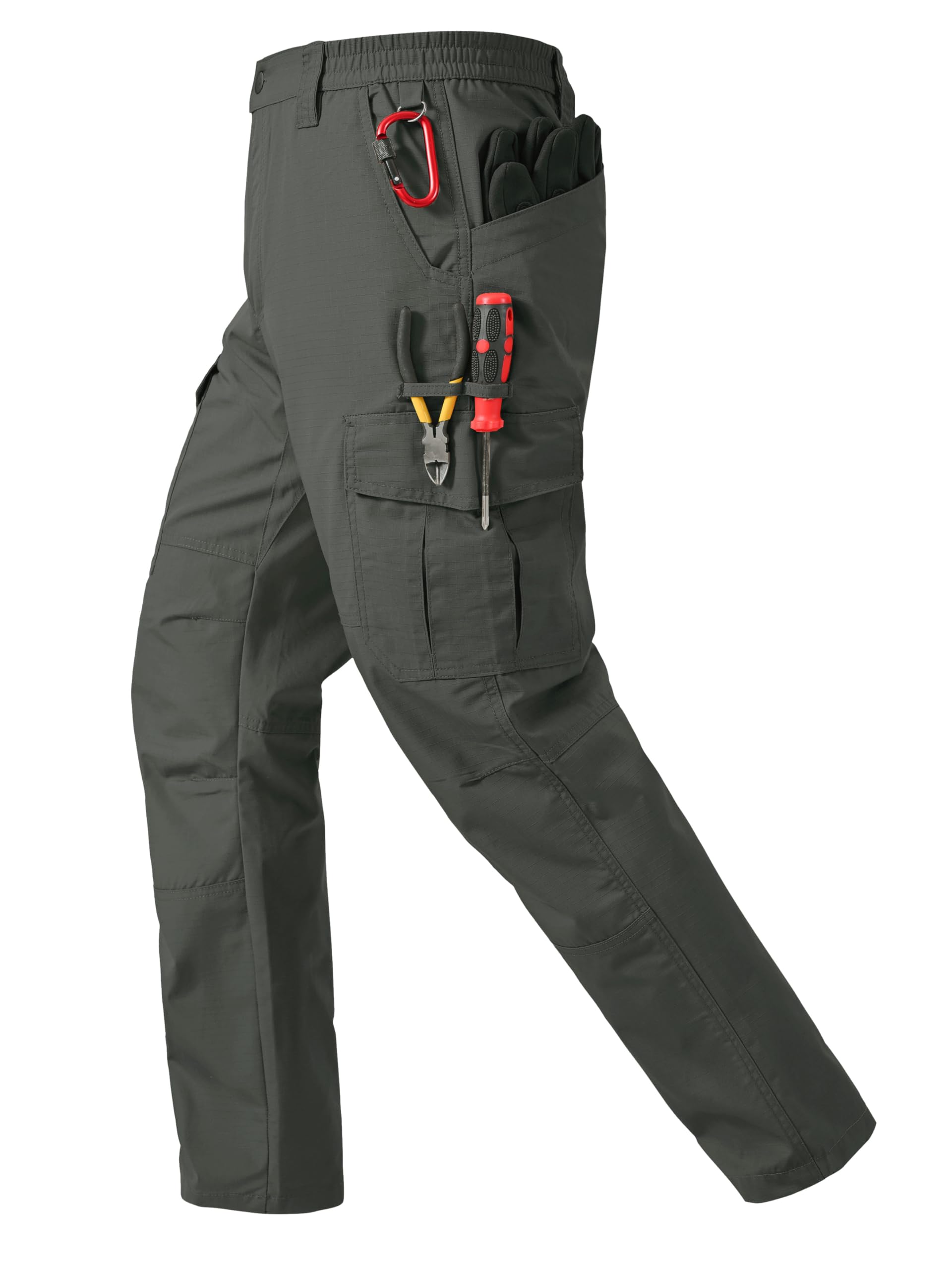 CNBQDD Mens Work Pants Ripstop