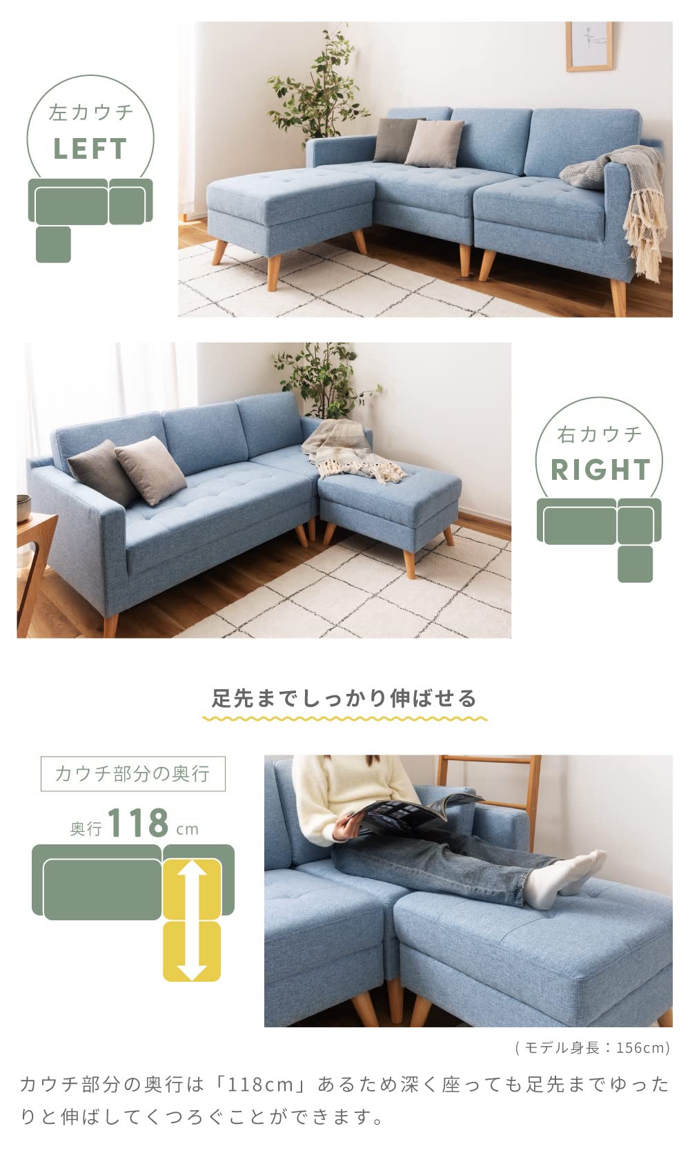 Amazon｜パレットライフ ソファ ソファー 3人掛け おしゃれ 北欧