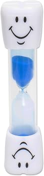 Smile Toothbrush Timer & 40 Disclosing Tablets (Blue Timer)