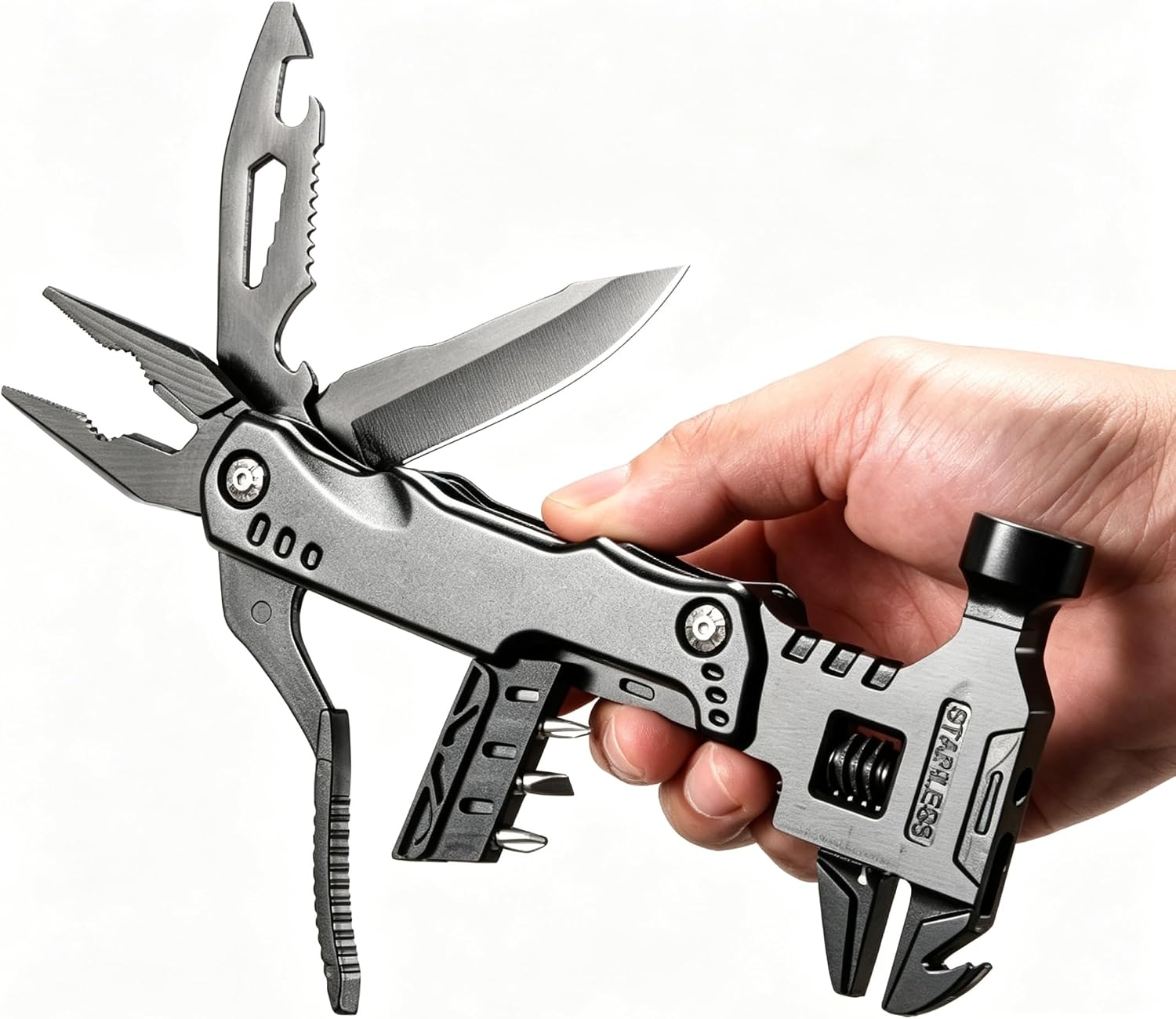16 in 1 Multitool Hammer, Multipurpose Tool Kit for Camping & Hiking