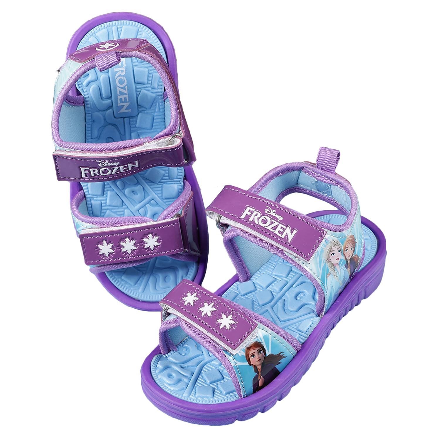 Kidsville Kids Girls Frozen Printed Purple Sandals (B0CNH4WS8D) Amazon Price History, Amazon Price Tracker
