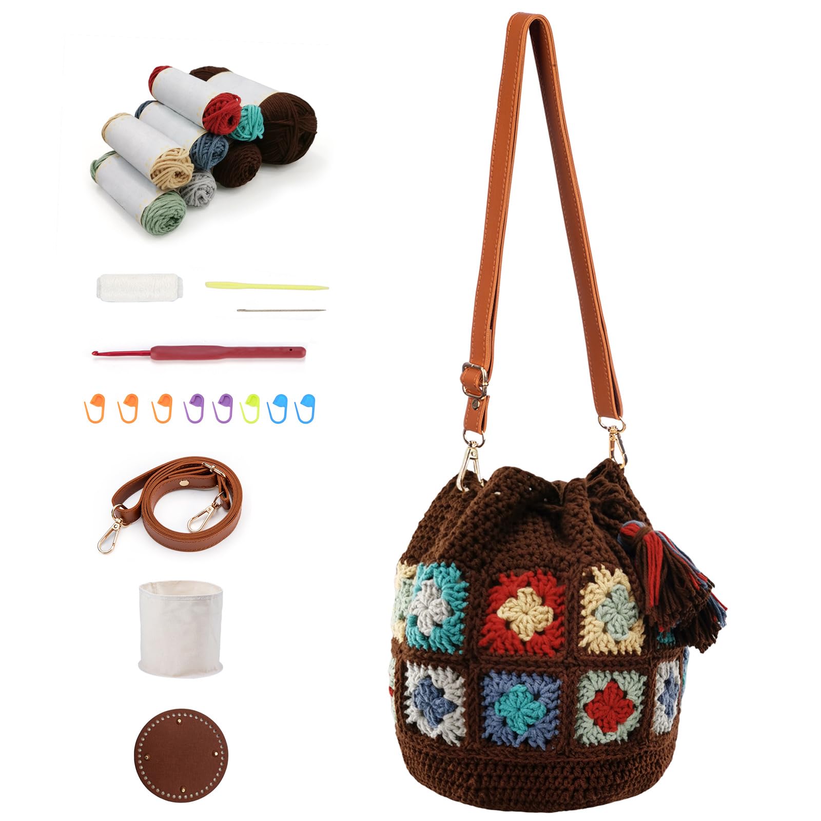 Amazon.com: Noocro Crochet Kit for Advanced or Intermediate