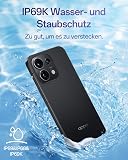 OPPO Reno16 Pro 5G Unlocked Smartphone, 12+512GB, 200MP Quad-Kamera, 50MP 3.5X Teleobjektiv, 6.32" 120Hz AMOLED Display, MediaTek Dimensity 8550, IP69K, Starlight Black (mit 80W SUPERVOOC Ladegerät) - 9