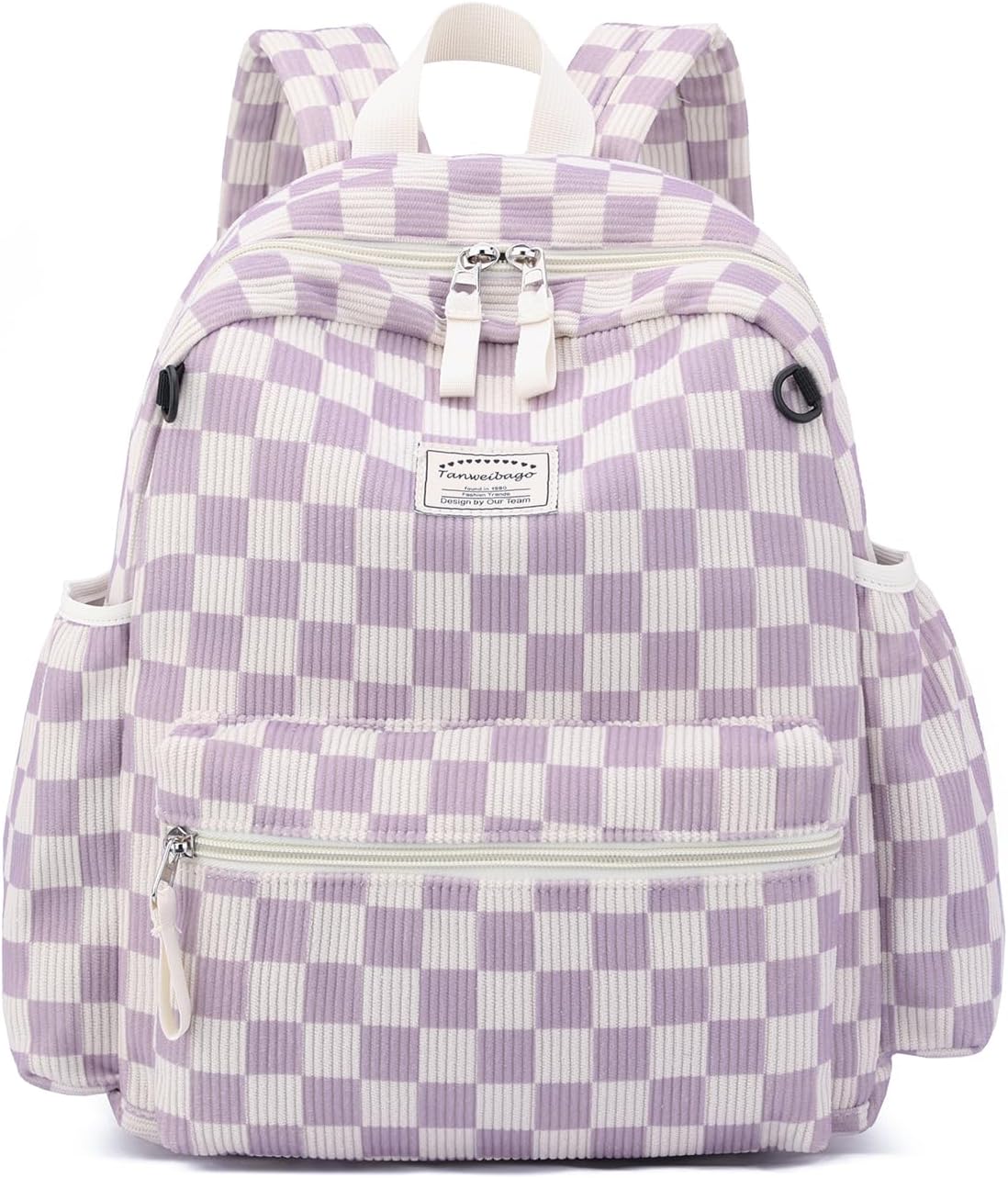 Tanweibago Corduroy Kids Backpack for Boys Girls School Primary Elementary image 5