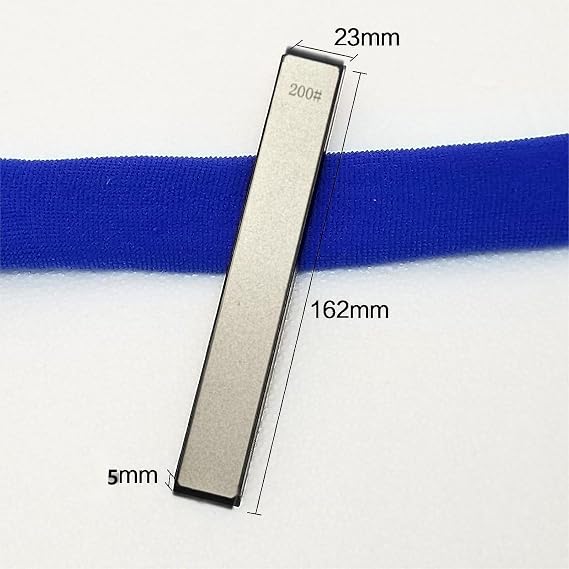 Ruixin 11Pcs Diamond Knife Sharpening Stones Set - Fix-Angled System with Non-Slip Base - Outdoor & Kitchen Knife Sharpener