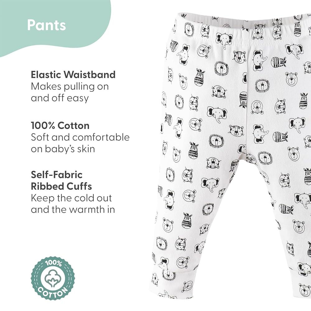 The Peanutshell 5 Pack Baby Boy or Girl Pants Set - 100