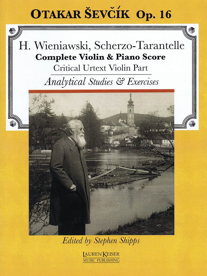Scherzo-Tarantelle: with analytical studies and exercises by Otakar Sevcik, Op. 16 Violin and Piano critical violin part