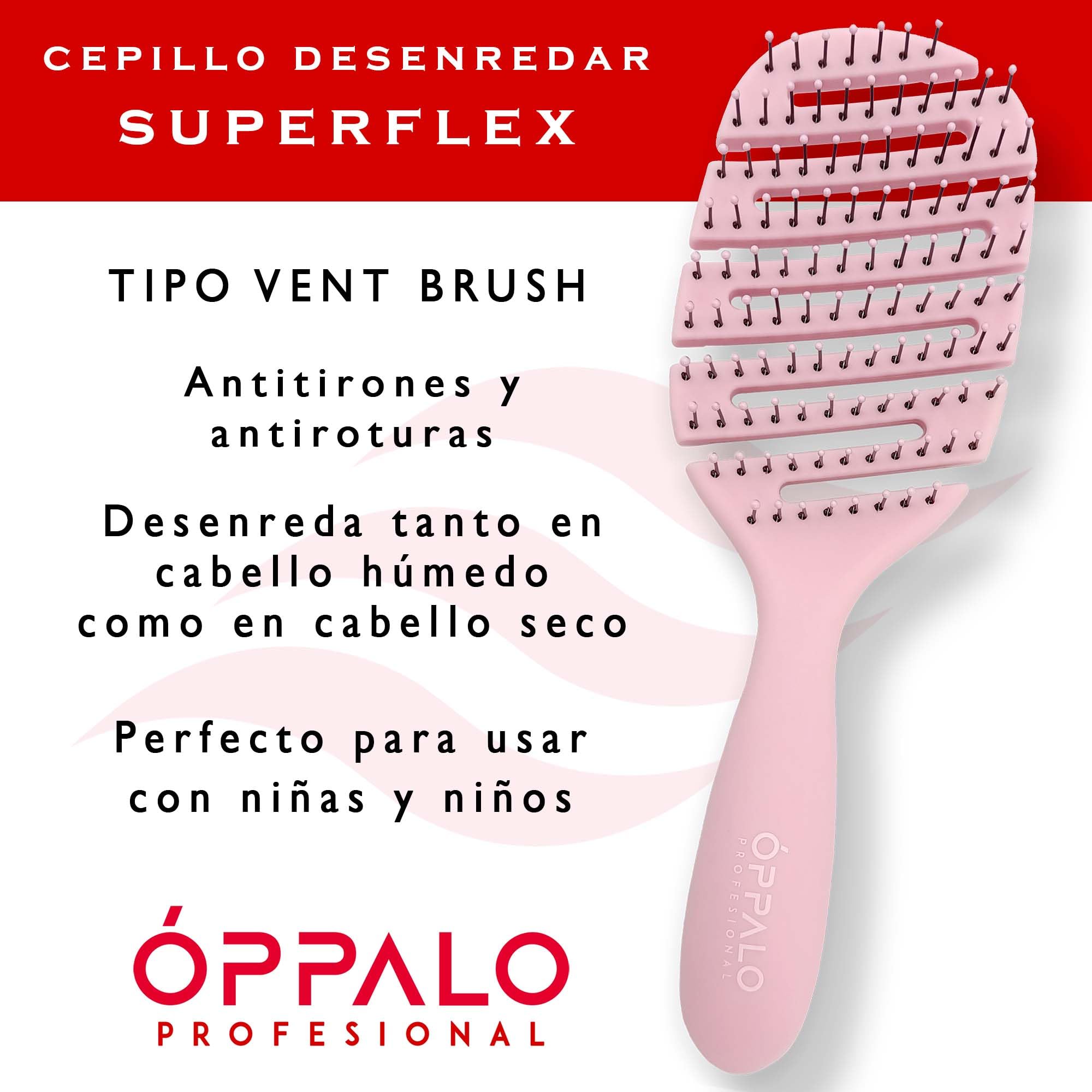 PPALO Superflex No Pull Brush, No Pull Detangler Brush, Special for Fine and Brown Hair, Whether Curly, Wavy or Straight (PINK) - Image 4