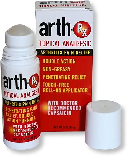 Miniatura 2 de Analgésico tópico para aliviar el dolor con capsaicina para aliviar el dolor penetrante profundo, capsaicina cálida para aliviar el dolor de