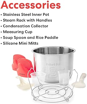 Instant Pot Smart Wifi 6 Quart Multi-use Electric Pressure, Slow, Rice Cooker, Yogurt, Cake Maker, Sauté, Steamer and...