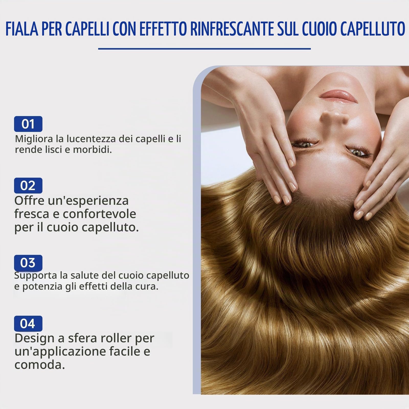 Depura - Siero Rigenerante Per Capelli – Siero Roll on Capelli - Anti Caduta Rinforza Radici Crescita Sana Cuoio Capelluto Non Grasso Leggero Trasportabile Uomo Donna (3 Pcs)