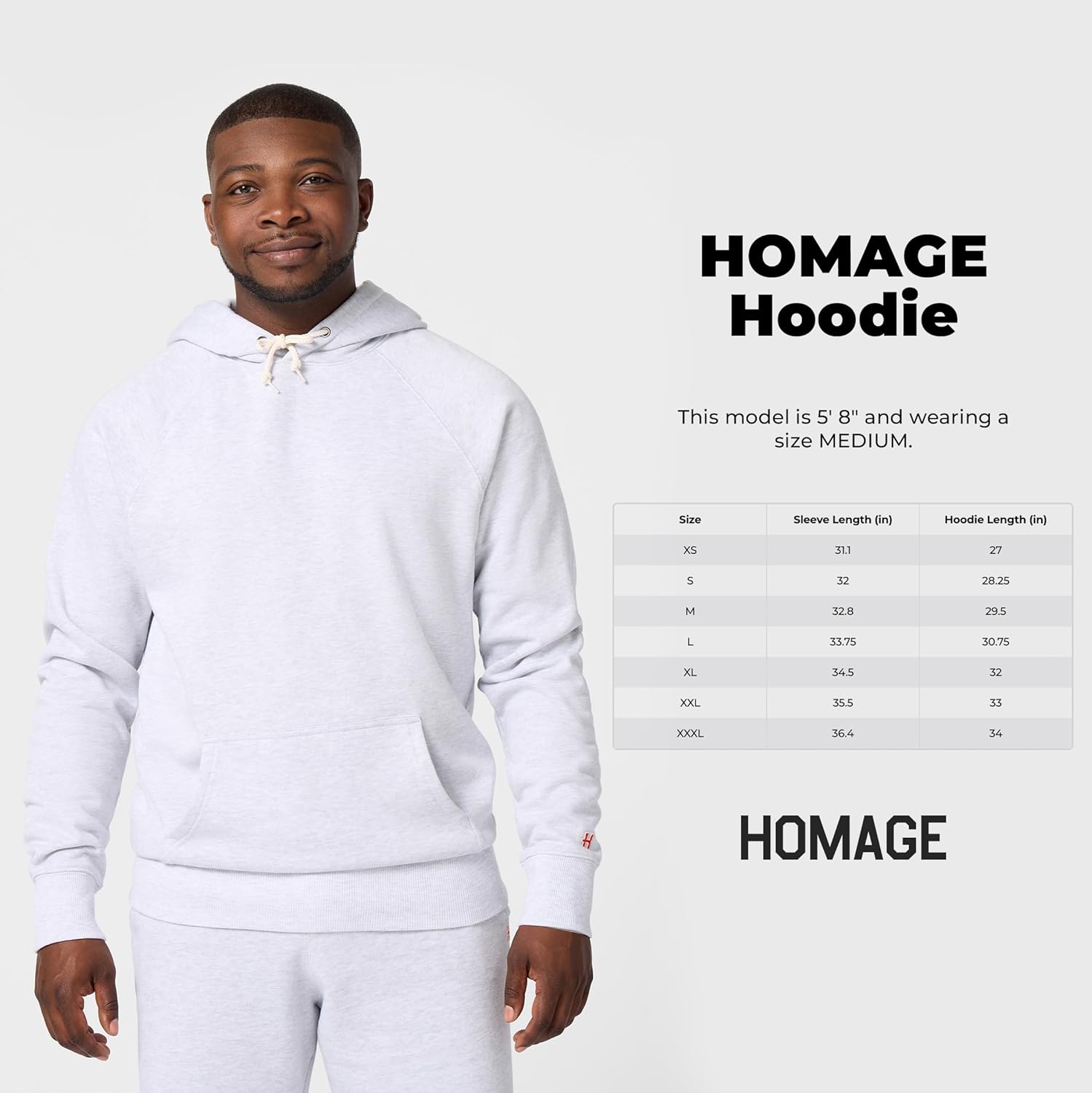 New Heights Men’s Classic Logo Hoodie - Image 4