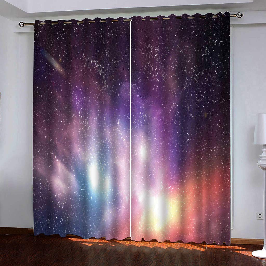 Rideaux occultants contre la chaleur et la lumière du jour pour chambre