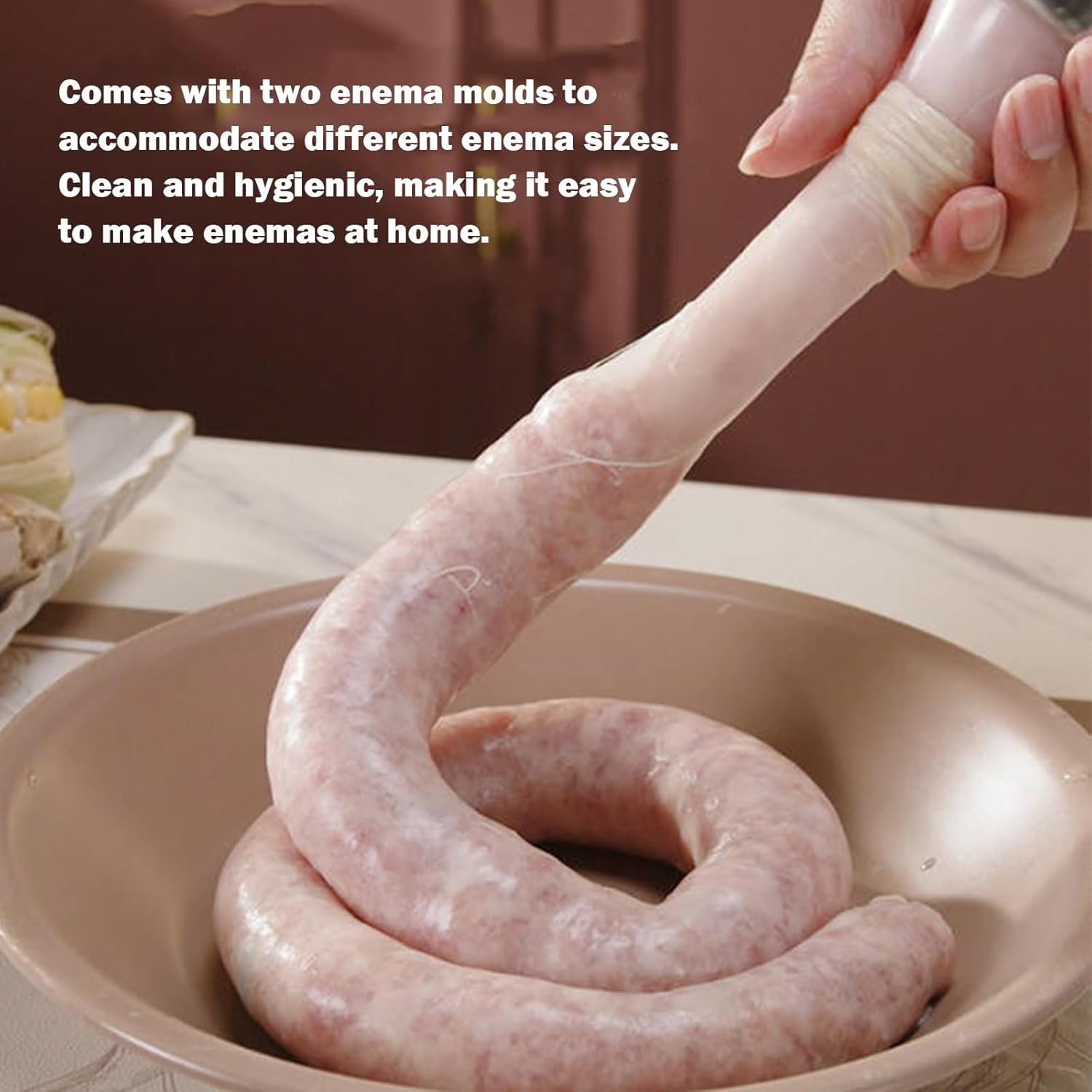 Electric Pasta Maker, 40W Handheld Automatic Noodle Maker Machine Portable Automatic Pasta Maker with 5 Pasta Discs and 2 enema devices, for Homemade Spaghetti Machine Kitchen(A)