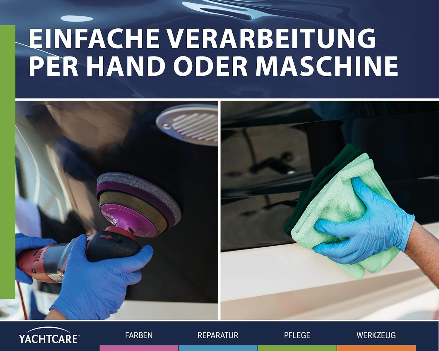 Yachtcare Boat Polish 500 ML – Lucidante per barca, caravan e altre superfici in plastica