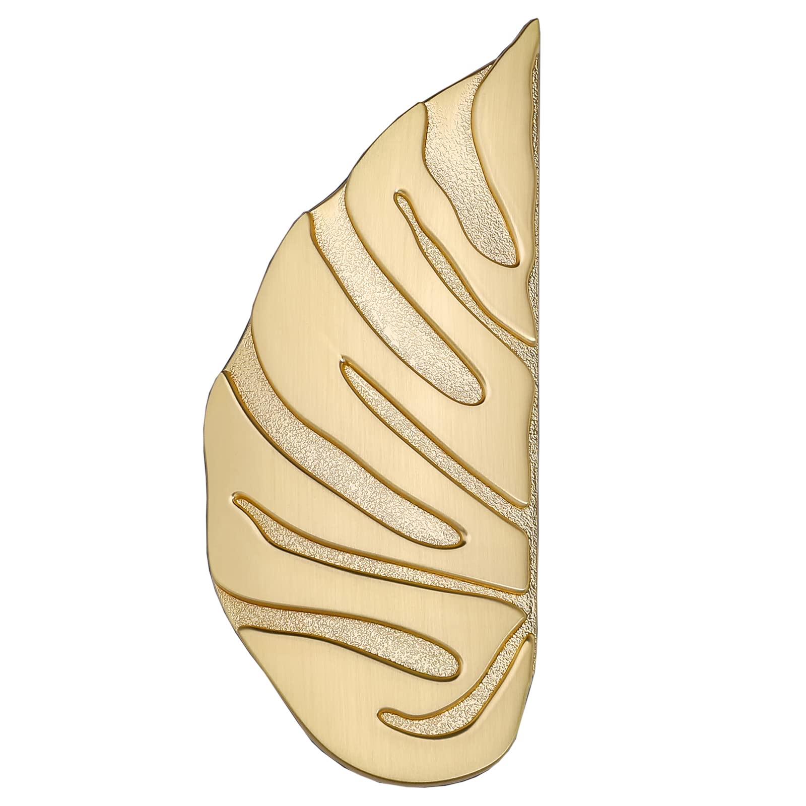 MOYA STDSilver Handle knobs for Misbo Greenhouse Cabinet Pulls, Monstera Leaf Knobs and Pulls Drawer Pulls Door Knobs Dresser Drawer Handles Knobs for Dresser