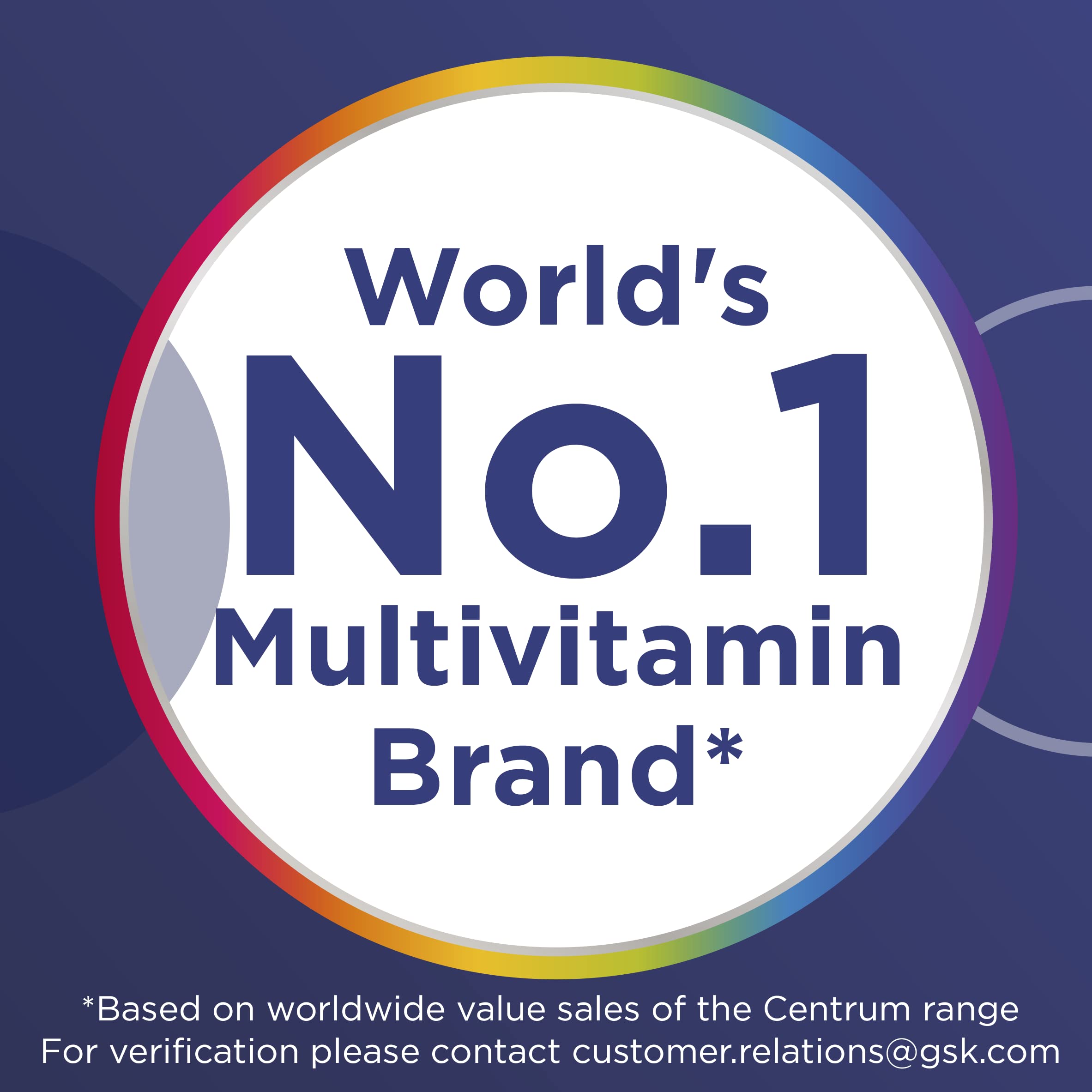 Centrum Advance 50+ Multivitamin & Mineral Tablets, 24 essential