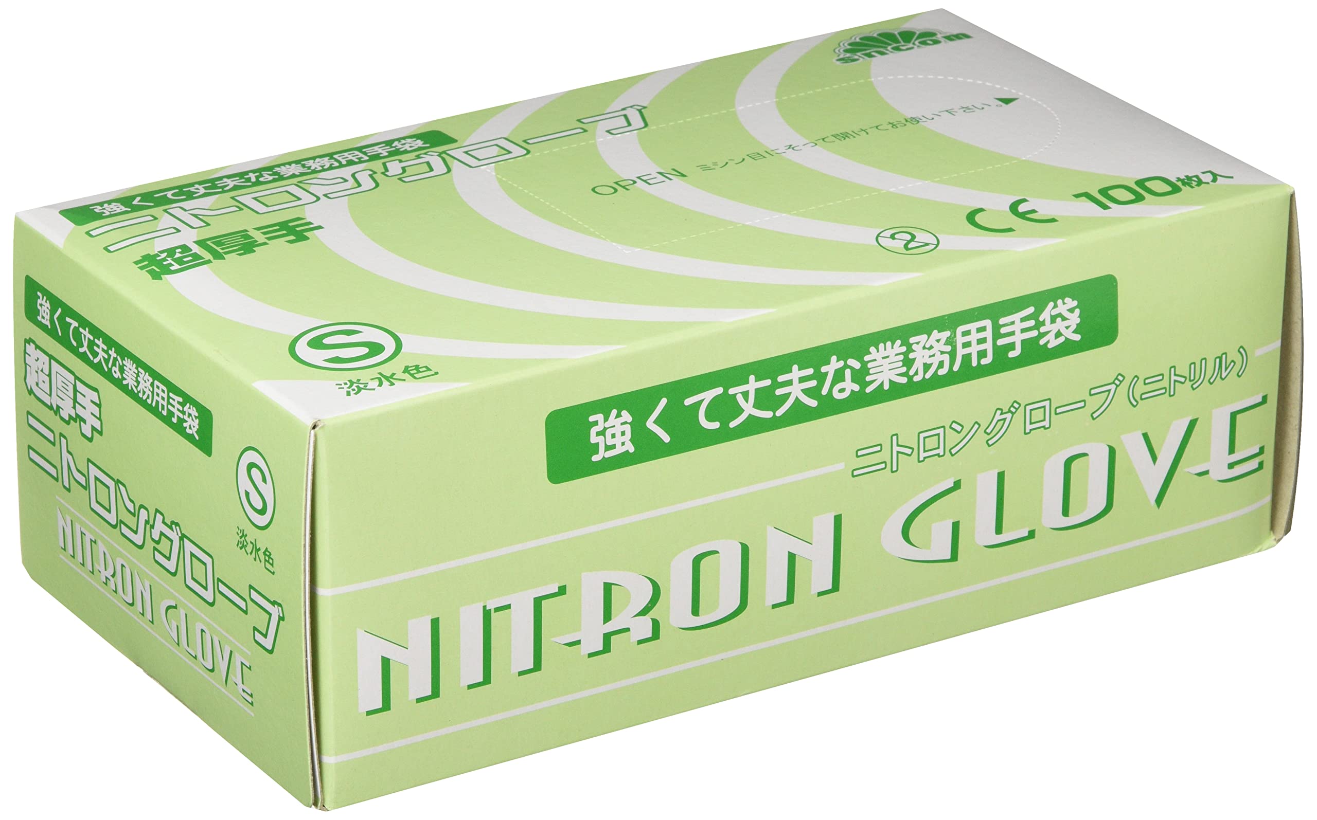 Amazon.co.jp: ［新日本ケミカル］使い捨て手袋 ニトリルグローブ 淡水