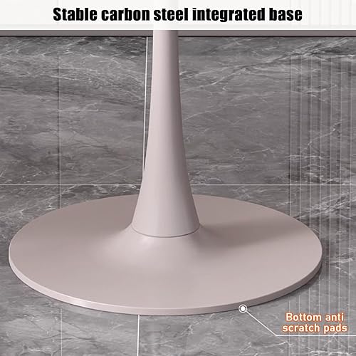 Miniatura 4 de YVYKFZD Mesa de recepción de oficina, mesa de club, juego de mesa de comedor de cocina para 4, mesa de conferencias redonda simple, mesa de centro