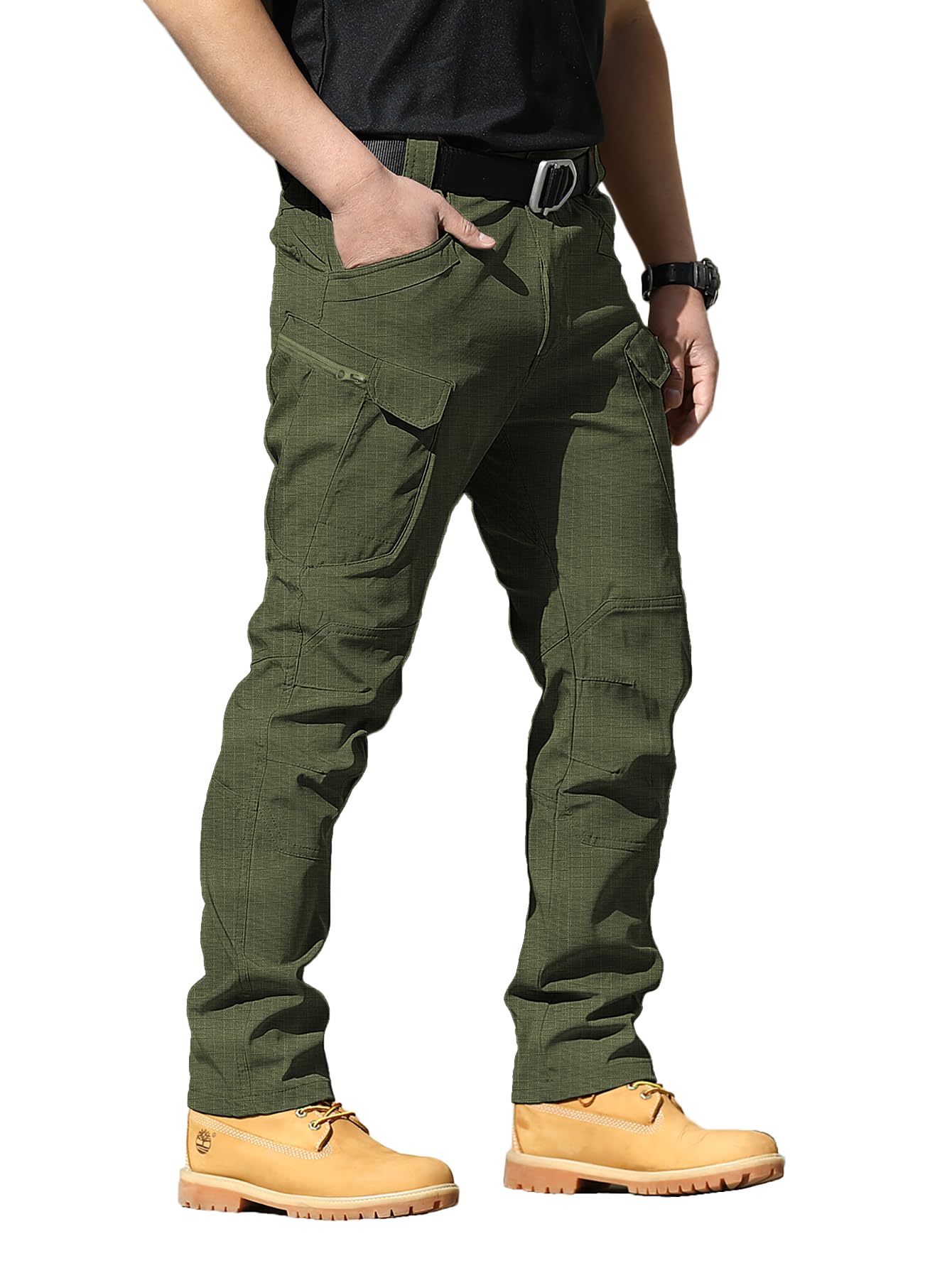 AUTIWITUA Men's Hiking Cargo Shorts Outdoor Waterproof - View #7