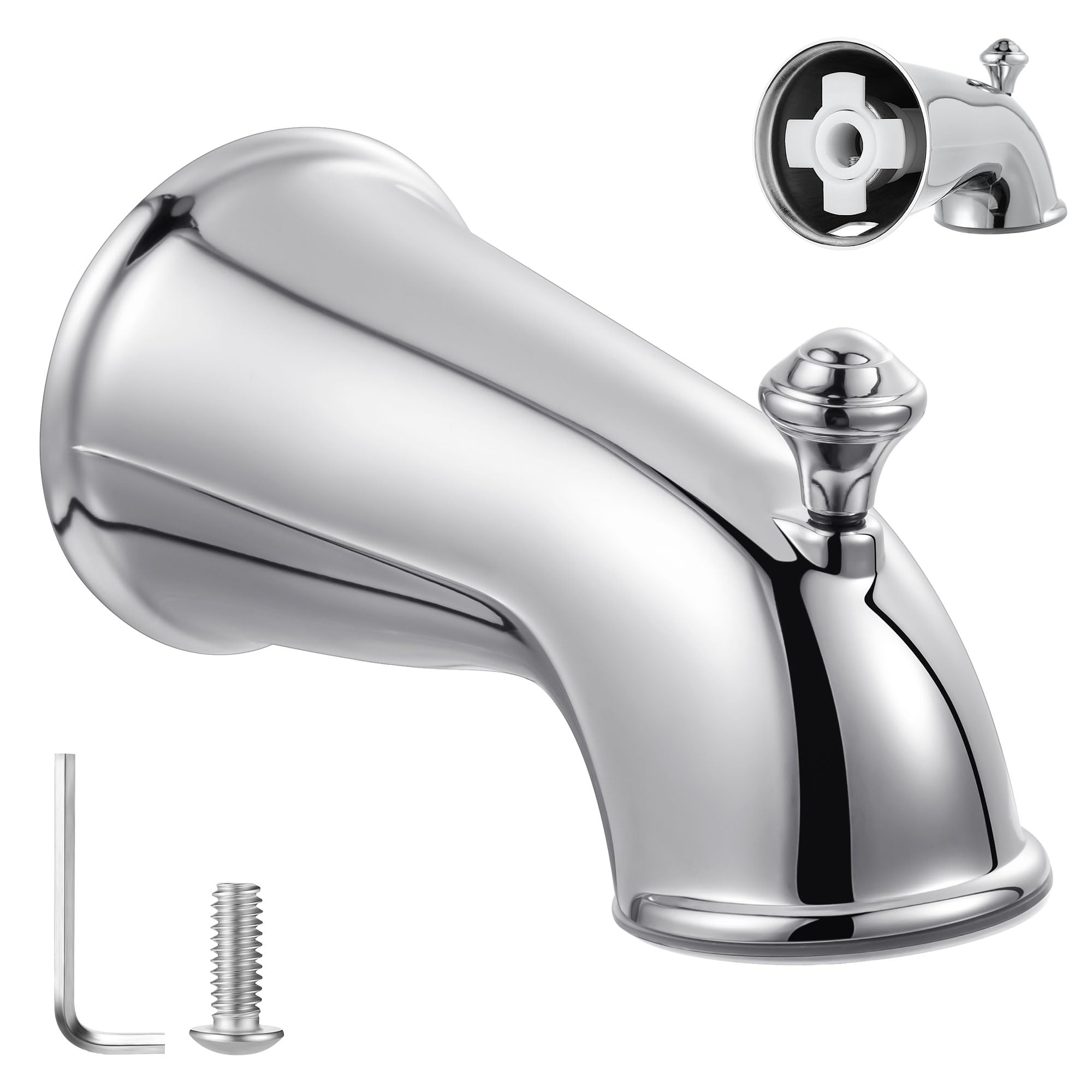 Bec de baignoire avec inverseur Enhon pour rénover votre douche familiale