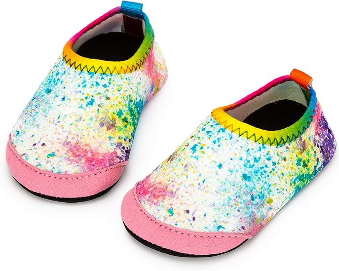 Yorgou Chaussures Aquatiques Bébé à Large Ouverture et Scratch