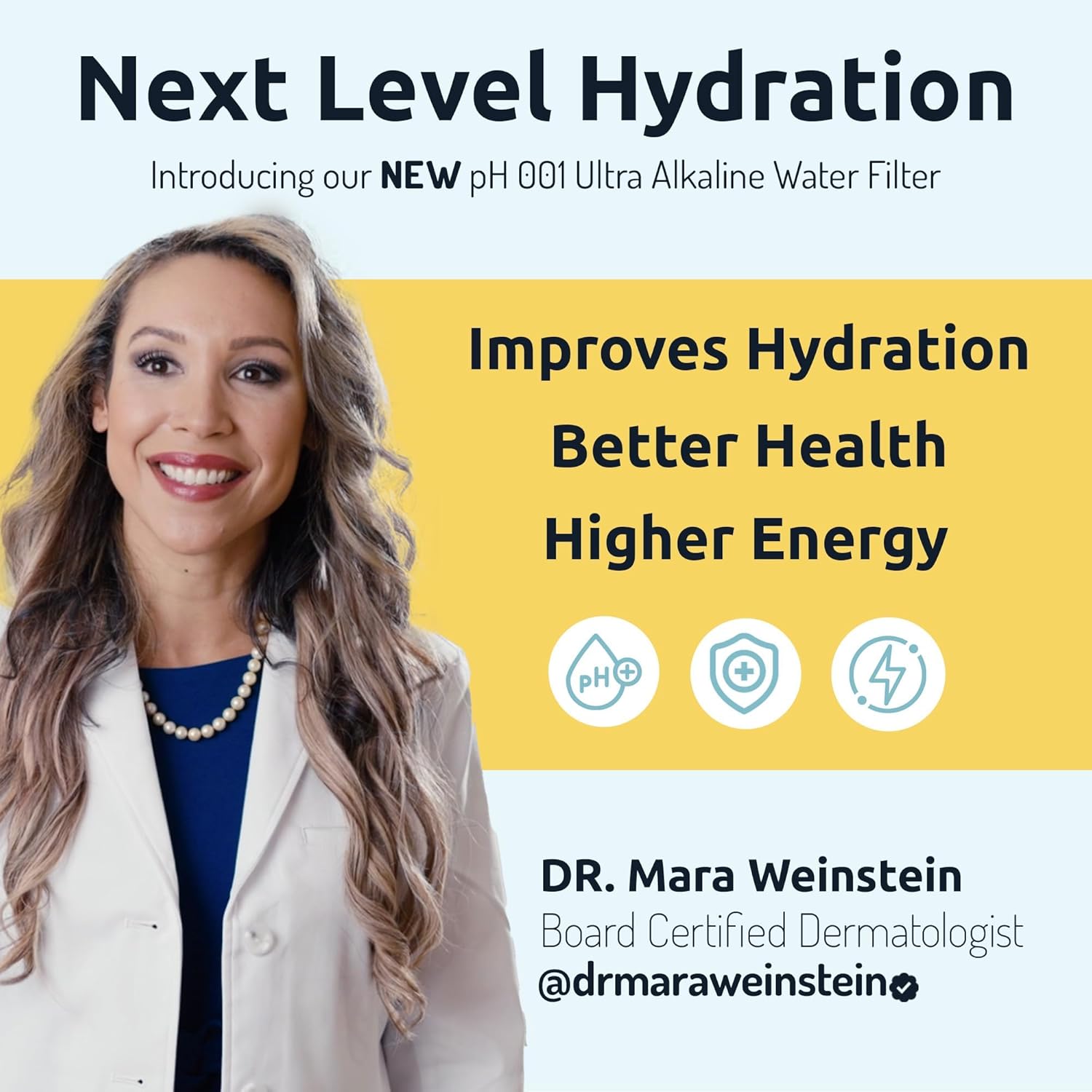 Invigorated Water NSF Alkaline Water Filtration Bundle – High pH Filter Pitcher + 3 PH001 Ultra Replacement Filter – BPA-Free, Multi-Stage Filtration, Long-Lasting, Sustainable Hydration Solution