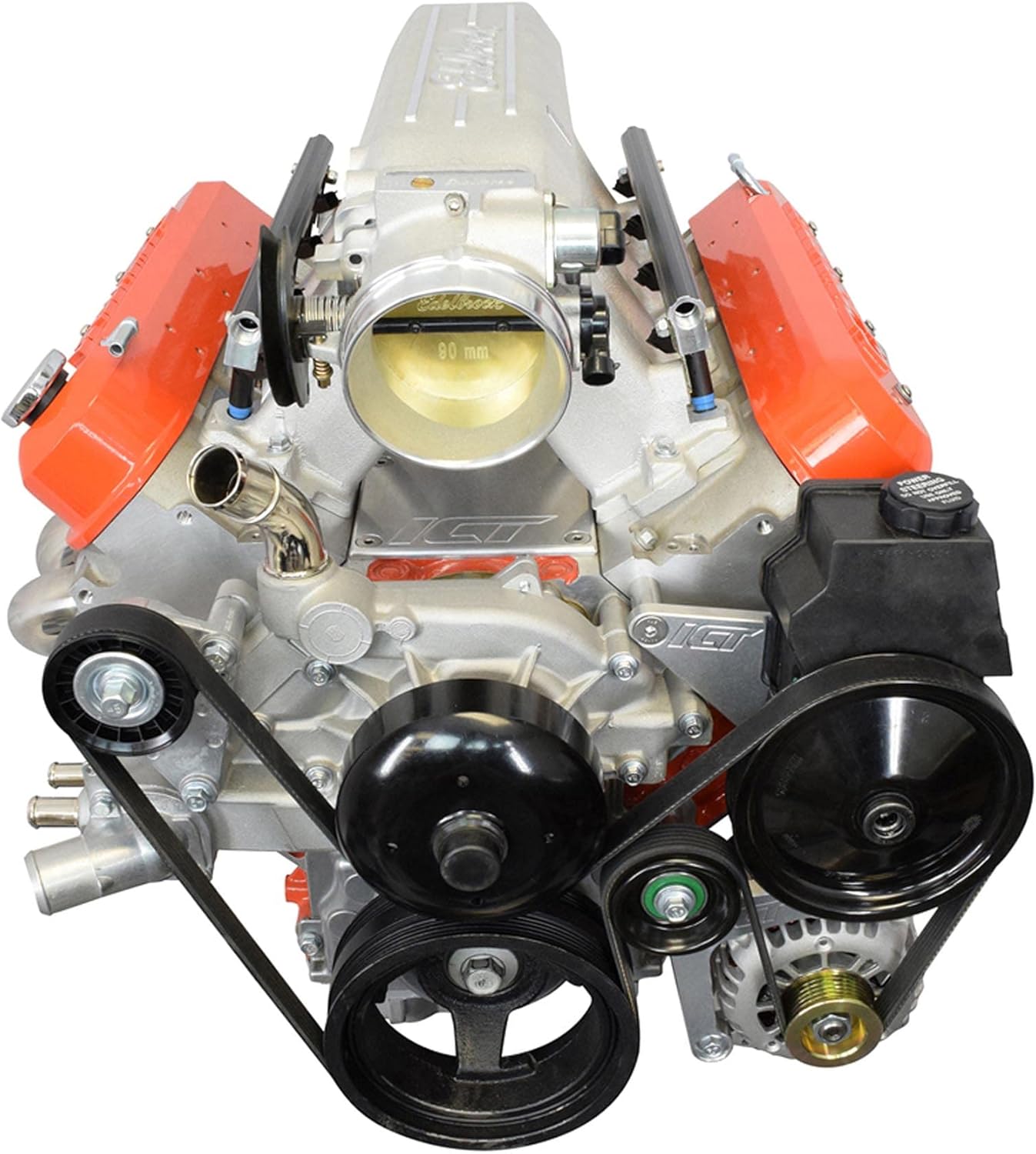 ICT Billet LS Truck Power Steering Bracket Kit Swap 5.3L 6.0L 4.8L (LS1 Camaro PS Pump) 551785-3