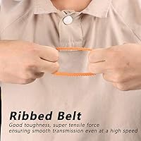 Vista 3 de 20 correas de transmisión eléctrica cepilladora para FORMAKITA BKP180 KP0800 FP0800 N1923BD naranja claro