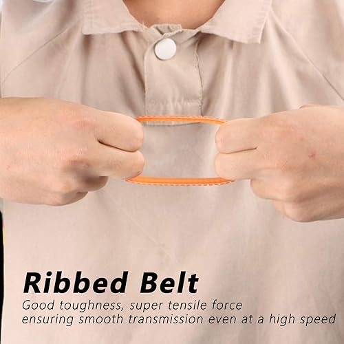 Miniatura 3 de 20 correas de transmisión para cepilladora eléctrica FORMAKITA BKP180 KP0800 FP0800 N1923BD naranja claro