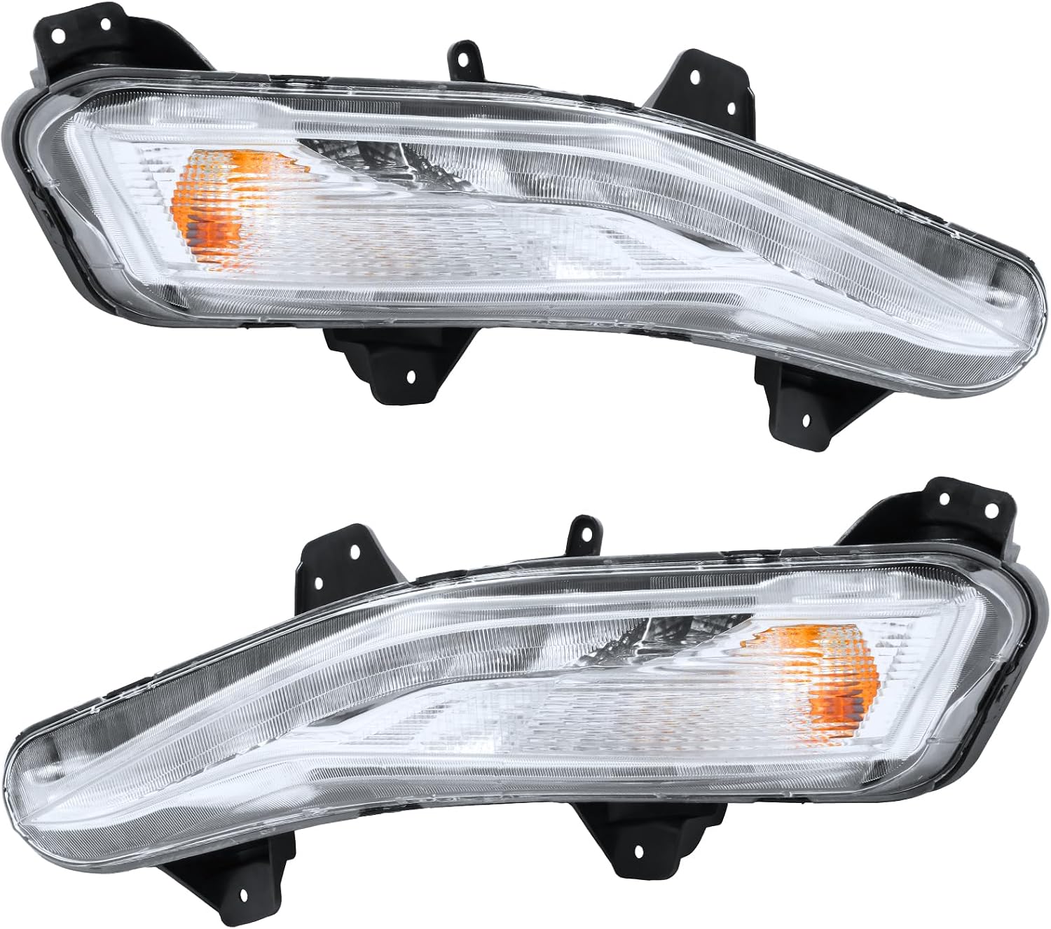 PENSUN Front Bumper Cover w/Grill Grille Fog Light Fit for Chevy Chevrolet Malibu 2019-2024