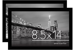 Americanflat 8x14 Picture Frames in Black - Capture Timeless Moments
