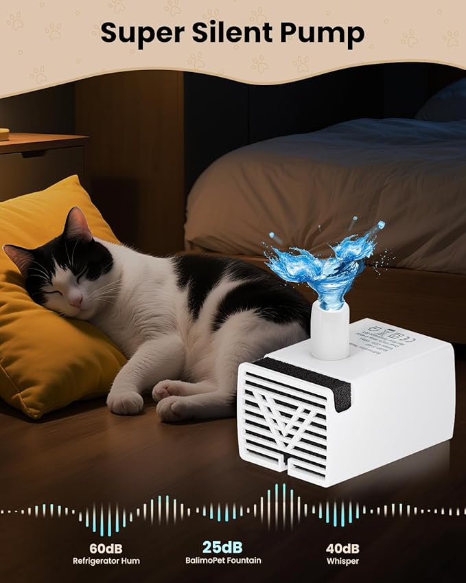 Bomba de repuesto para fuente de agua BalimoPet para gatos miniatura 2