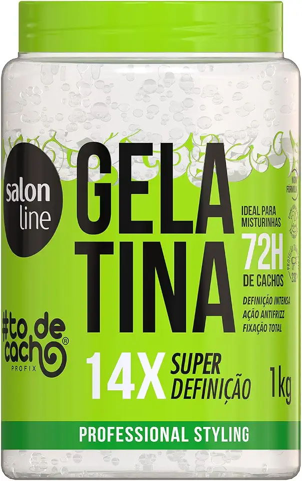Salon Line ToDeCacho Gelatina Super Definição 1 Kg