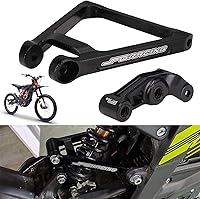 Vista 1 de JFG RACING Sur Ron - Kit de eslabones de suspensión + triángulo de aluminio 7075, para Surron Light Bee X/S Segway X160/X260 Eléctrica Dirt Bike