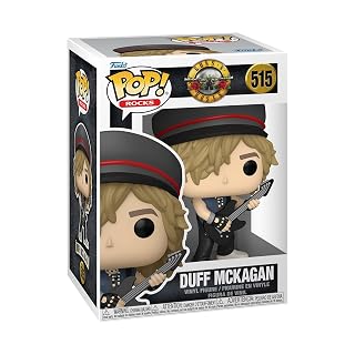 Funko Pop ! Rocks: Guns N’ Roses – Duff McKagan - Les Beatles, Paul McCartney, John Lennon, RIngo Starr, George Harrison