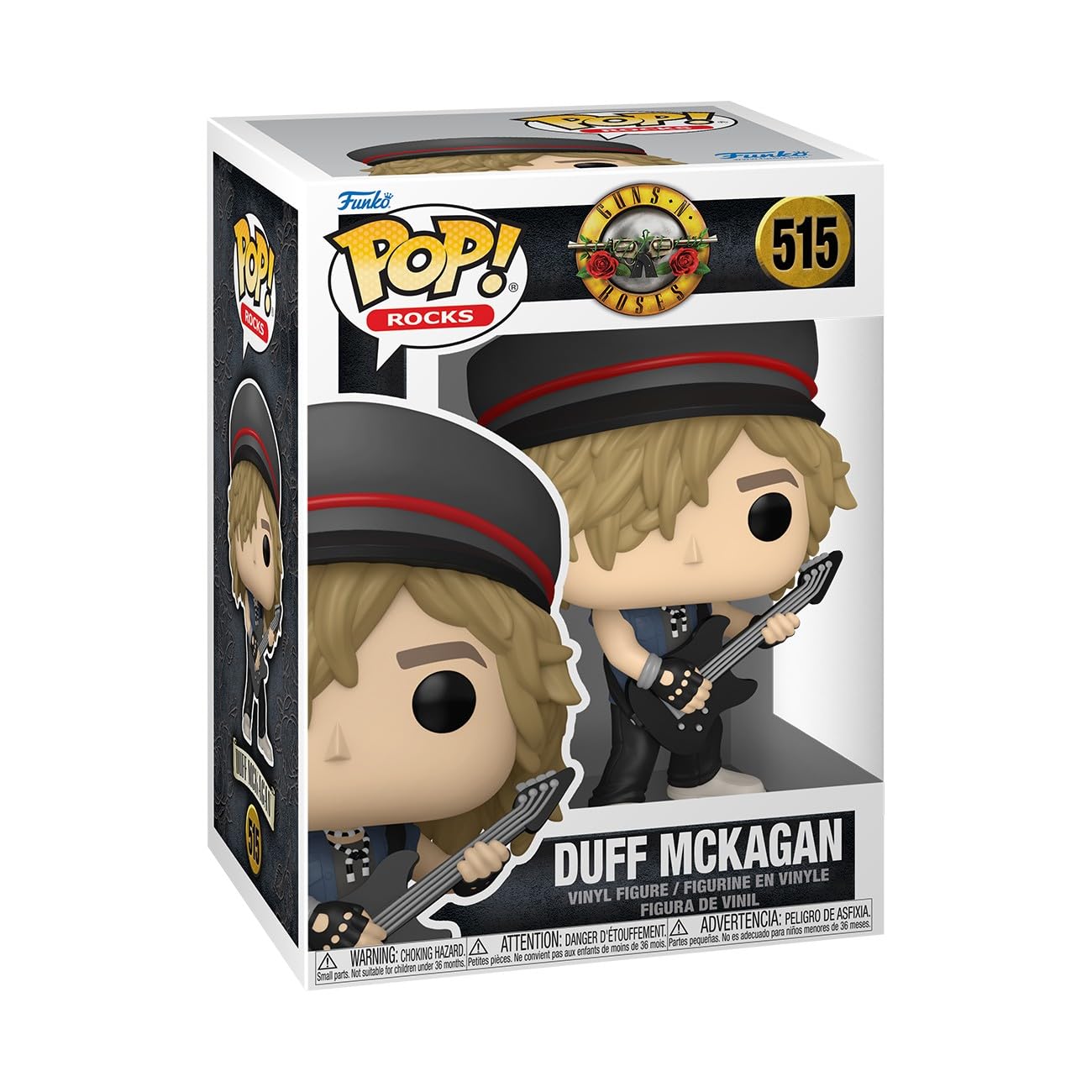 Funko Pop ! Rocks: Guns N’ Roses – Duff McKagan - Les Beatles, Paul McCartney, John Lennon, RIngo Starr, George Harrison Funko Pop ! Rocks: Guns N' Roses - Duff McKagan